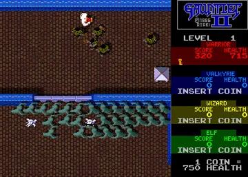 Gauntlet II (2 Players, rev 1) screen shot game playing